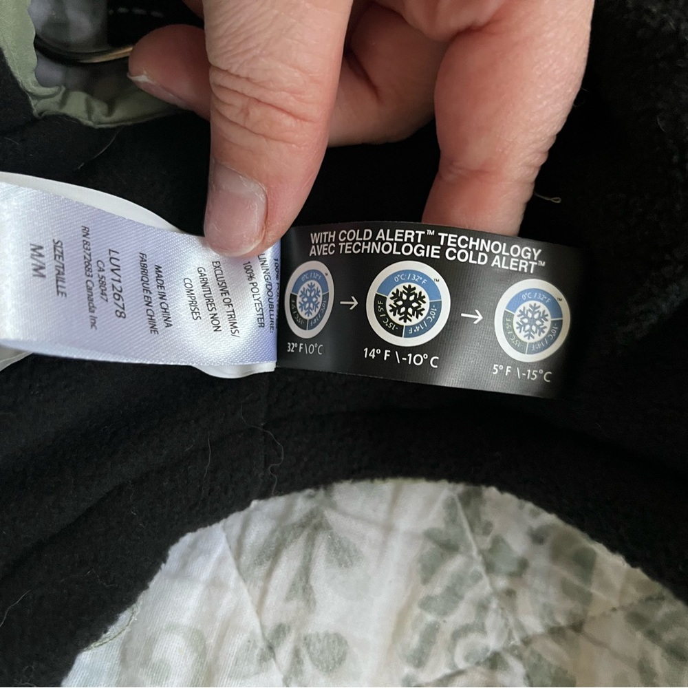 Olive Quilted Dog Harness Jacket with Black Straps - Picture 5 of 5